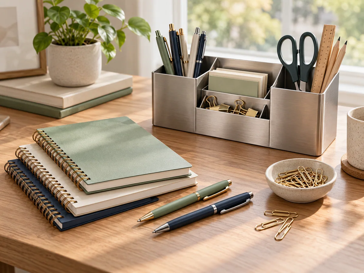 Office, School & Stationery — AI concept category illustration